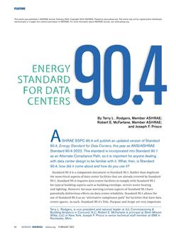 Energy Standard for Data Centers 90.4