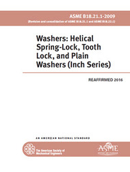 ASME B18.21.1-2009 (R2016)