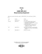 ASME BPE-2012 Errata