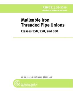 ASME B16.39-2019