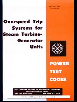 ASME PTC 20.2-1965 (R1986)
