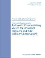 ASSE (Plumbing) 1016-2005