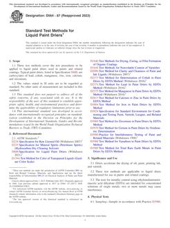 ASTM D564-87(2023)