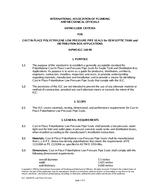 IAPMO IGC 148-99 (R2013)