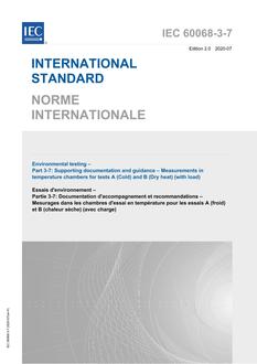 IEC 60068-3-7 Ed. 2.0 b:2020