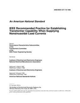 IEEE C57.110-1986