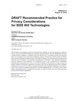 IEEE P802E