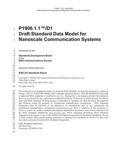 IEEE P1906.1.1