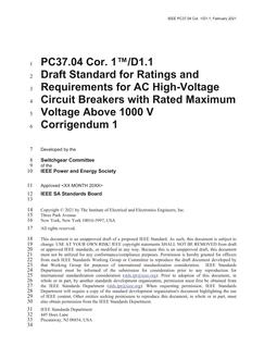 IEEE PC37.04-2018/Cor 1