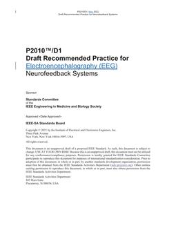 IEEE P2010