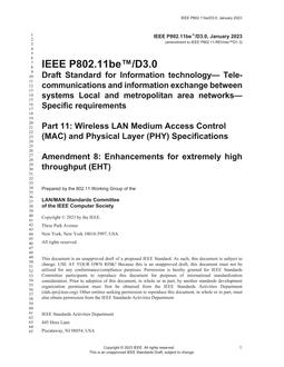 IEEE P802.11be