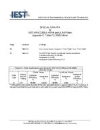 IEST RP-CC001.6 Errata