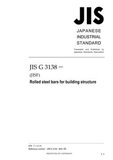 JIS G 3138:2021