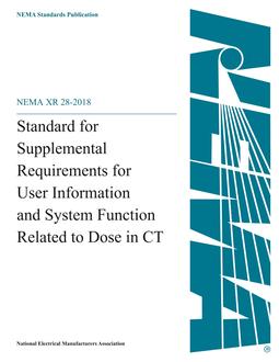 NEMA XR 28-2018