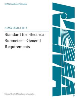 NEMA ESM1-1 2019