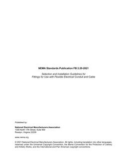 NEMA FB 2.20-2021