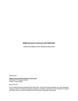 NEMA BS 30000-2021
