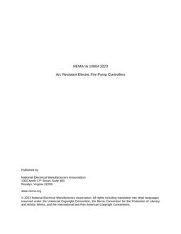 NEMA IA 10004-2023