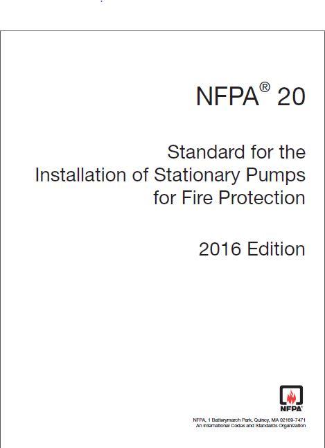 NFPA (Fire) 20