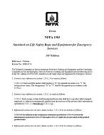 NFPA (Fire) 1983 Errata 1